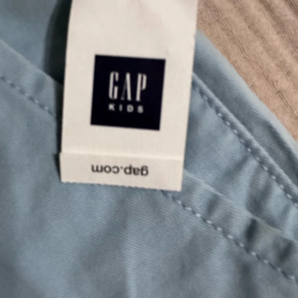 GAP kids Sky Blue Flat Front Shorts